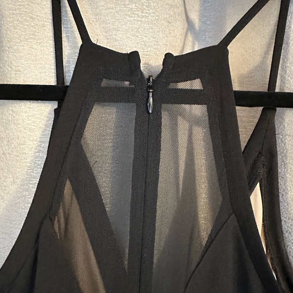 Express Jumpsuit Black/Tan Size 6 - Picture 7 of 9